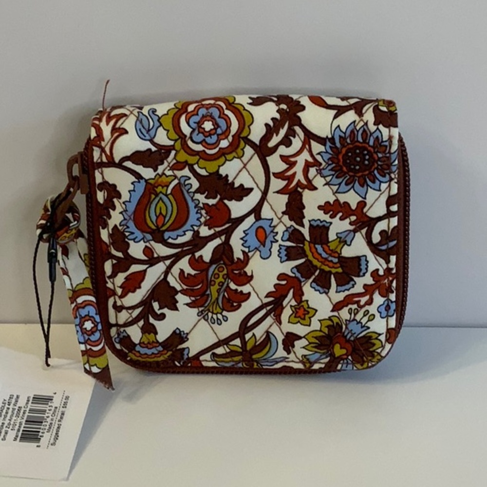 Vera Bradley Small Zip Around Wallet